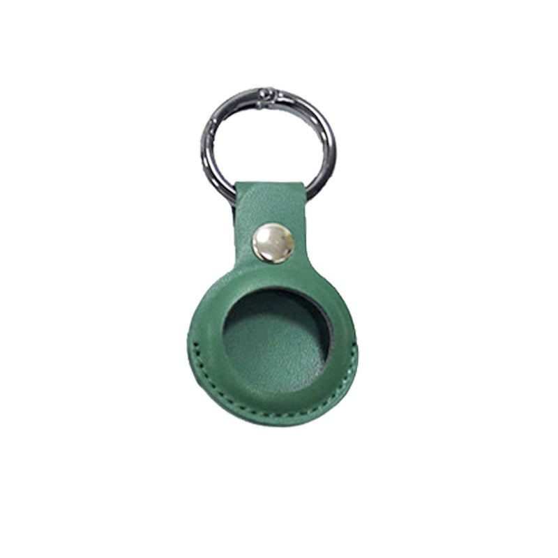 Compatible with Apple, Tracker Protective Cover Locator Anti-Lost Bag Close-Fitting Airtag Leather Case Keychain Manufacturer