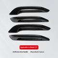 Tesla Carbon Fiber Pattern Door Handle