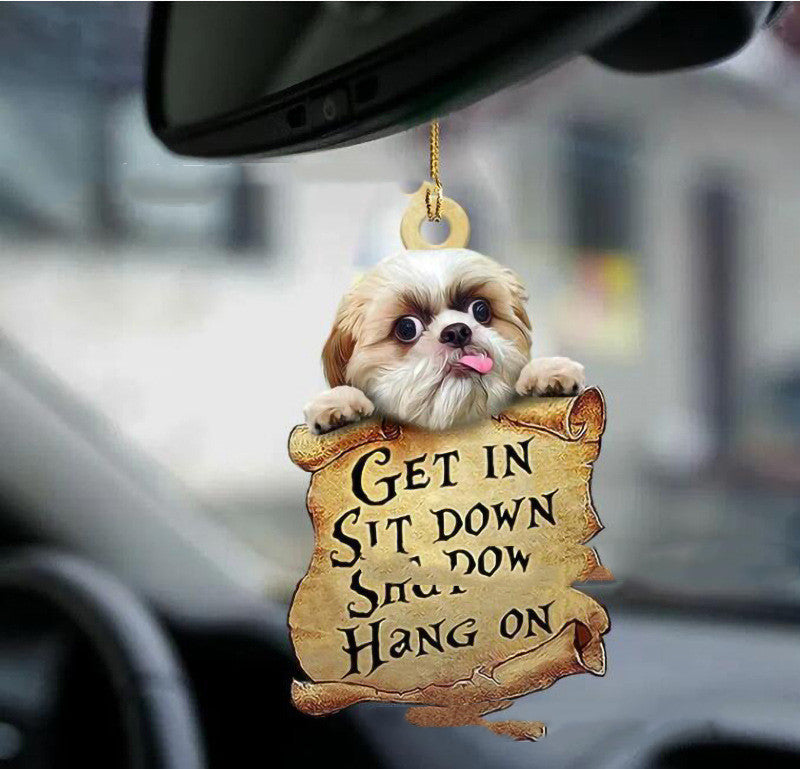 Car Dog Pendant Pendant, Car Key Backpack Accessories