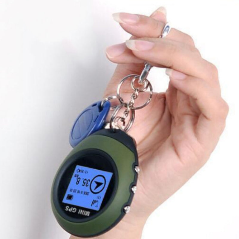 MINI GPS multi-function locator road search treasure outdoor climbing GPS tracker mini handheld GPS positioning